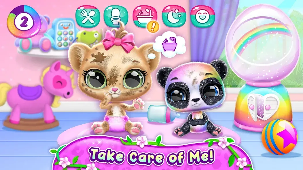 Скачать Amy Care - My Leopard Baby мод — Безлимитные монеты и все предметы открыты — скриншот 4