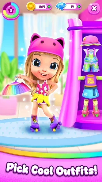 Cutie Care - Sweet Babysitter MOD APK скачать на Андроид — Безлимитные монеты и все предметы — скриншот 4
