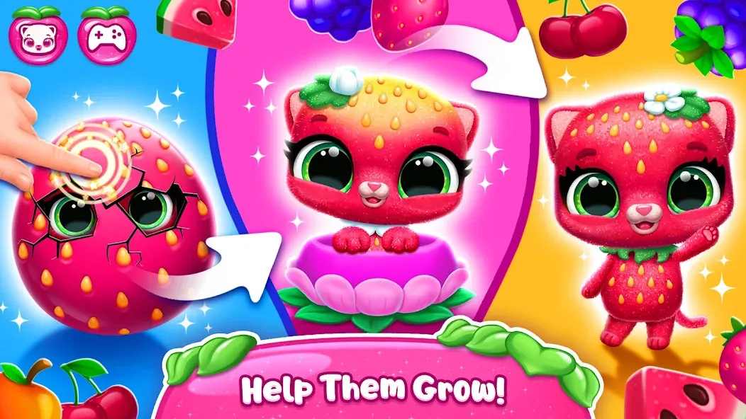 Скачать Fruitsies - Pet Friends мод — Безлимитные монеты и все питомцы — скриншот 5