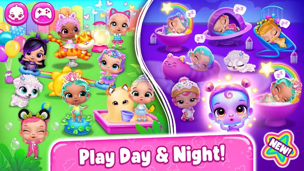 Giggle Babies - Toddler Care бесплатно на Андроид — мод: Безлимитные монеты и все малыши открыты — скриншот 5 Giggle Babies - Toddler Care бесплатно на Андроид — мод: Безлимитные монеты и все малыши открыты — скриншот 5