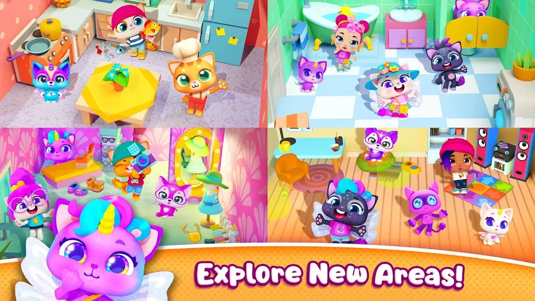 Скачать мод Pocket Town - Animal World — Много денег и ресурсов — скриншот 5 Скачать мод Pocket Town - Animal World — Много денег и ресурсов — скриншот 5