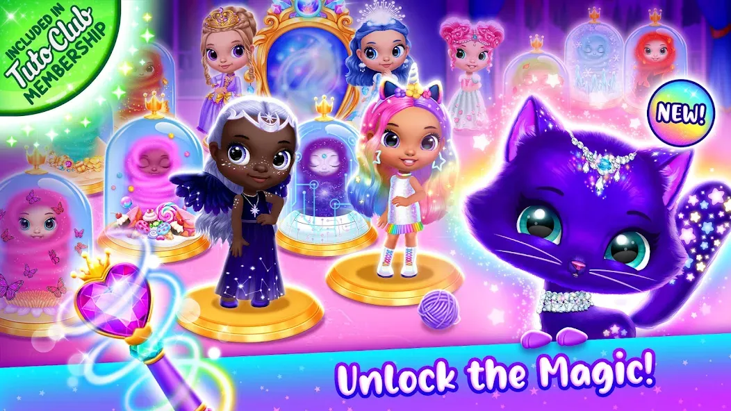 Princesses - Enchanted Castle бесплатно на Андроид — мод: Открыты все замки и наряды — скриншот 1 Princesses - Enchanted Castle бесплатно на Андроид — мод: Открыты все замки и наряды — скриншот 1