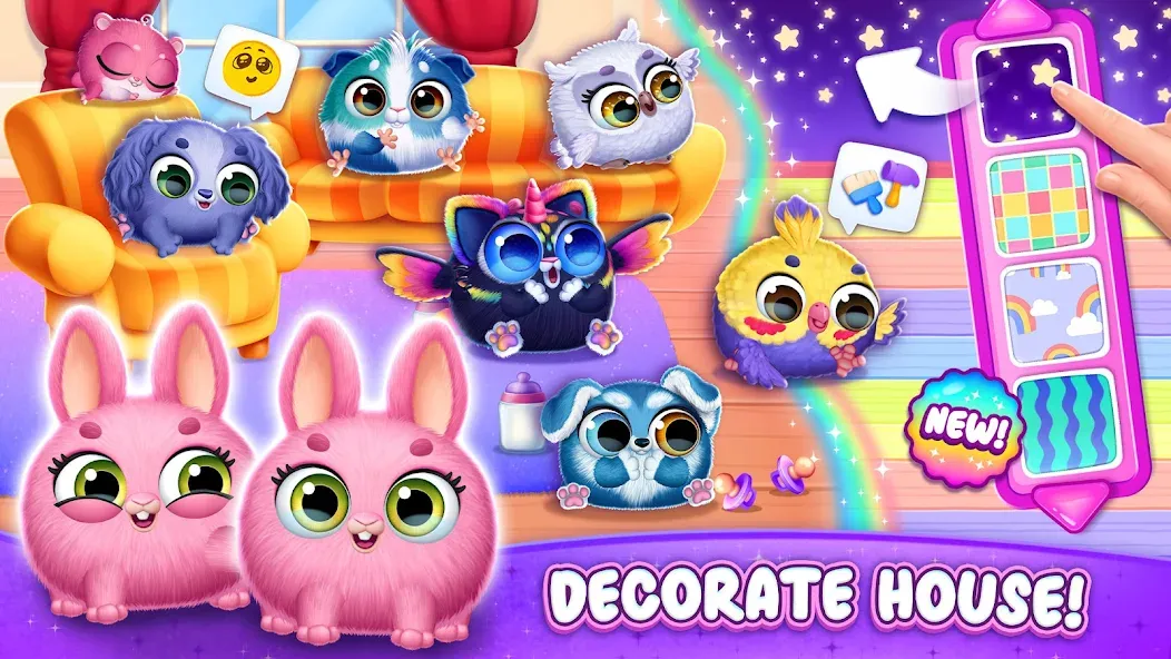 Скачать Smolsies 2 - Cute Pet Stories на Андроид с модом — Милые питомцы и безлимитные ресурсы — скриншот 3 Скачать Smolsies 2 - Cute Pet Stories на Андроид с модом — Милые питомцы и безлимитные ресурсы — скриншот 3