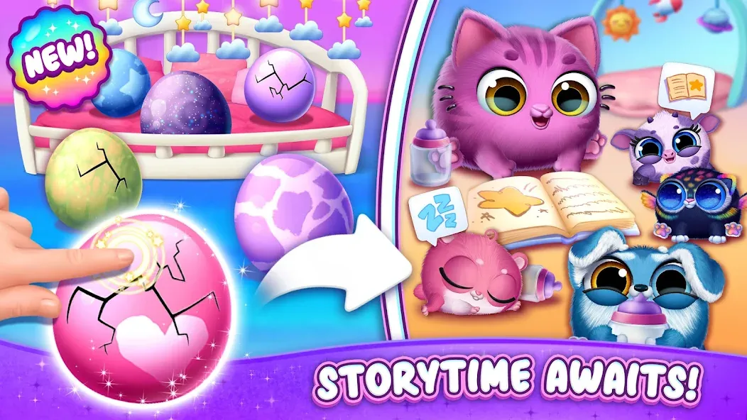 Скачать Smolsies 2 - Cute Pet Stories на Андроид с модом — Милые питомцы и безлимитные ресурсы — скриншот 4 Скачать Smolsies 2 - Cute Pet Stories на Андроид с модом — Милые питомцы и безлимитные ресурсы — скриншот 4