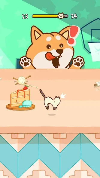 Скачать Hide And Seek: Cute Cat Escape на Андроид с модом — Милые котики и лёгкий побег — скриншот 5