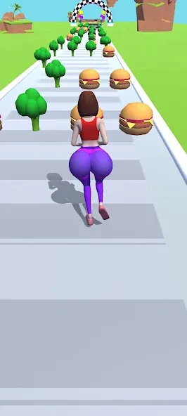 Скачать Twerk Race 3D: Belly Body Run мод — Безлимитные деньги и алмазы — скриншот 2 Скачать Twerk Race 3D: Belly Body Run мод — Безлимитные деньги и алмазы — скриншот 2