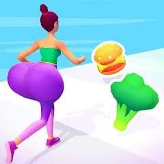Скачать Twerk Race 3D: Belly Body Run мод — Безлимитные деньги и алмазы
