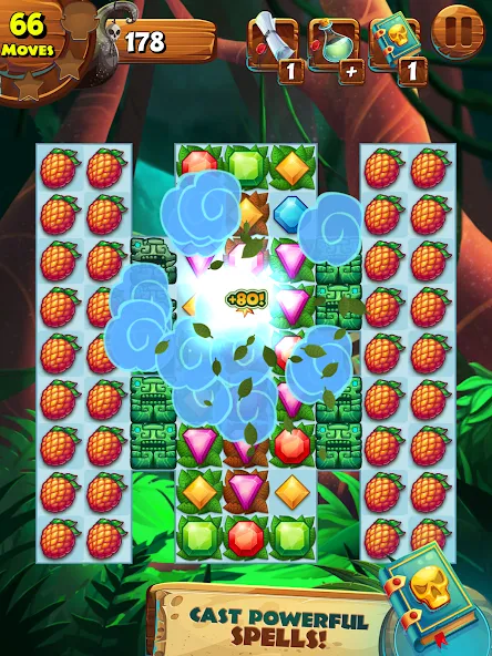 Скачать Jungle Mash последней версии — Безлимитные монеты и жизни — скриншот 1