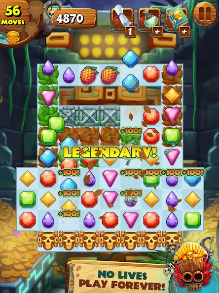 Скачать Jungle Mash последней версии — Безлимитные монеты и жизни — скриншот 2