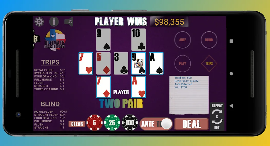 Texas Ultimate Holdem взлом APK — Безлимитные фишки и быстрые выигрыши — скриншот 3