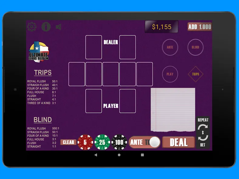 Texas Ultimate Holdem взлом APK — Безлимитные фишки и быстрые выигрыши — скриншот 4