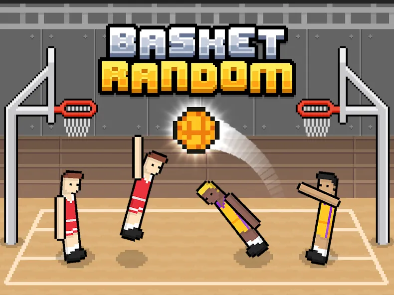 Скачать Basket Random мод — Открыты все режимы и скины — скриншот 1