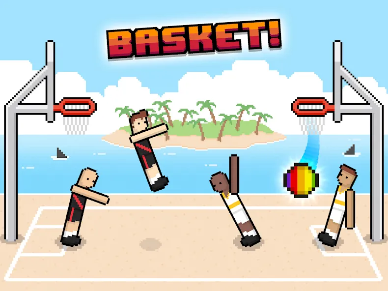 Скачать Basket Random мод — Открыты все режимы и скины — скриншот 3