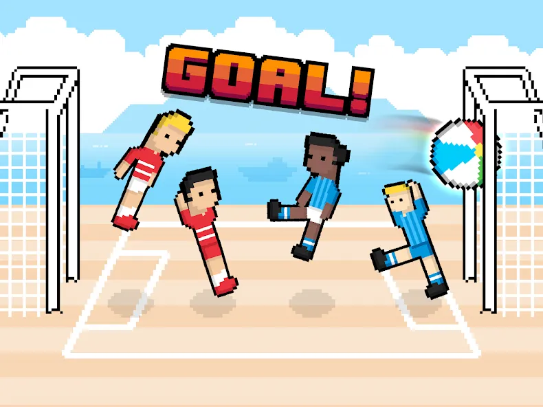 Soccer Random бесплатно на Андроид — мод: Разблокированы все команды и режимы — скриншот 2