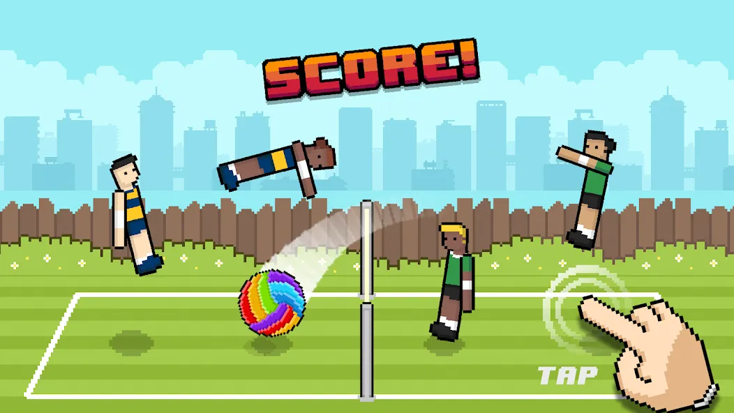 Volley Random — Разблокированы все мячи и режимы, скачать мод APK — скриншот 2 Volley Random — Разблокированы все мячи и режимы, скачать мод APK — скриншот 2