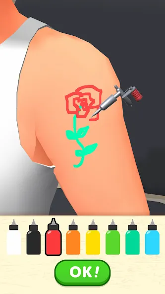 Скачать Dream Tattoo последней версии — Безлимитные деньги и все татуировки — скриншот 1 Скачать Dream Tattoo последней версии — Безлимитные деньги и все татуировки — скриншот 1