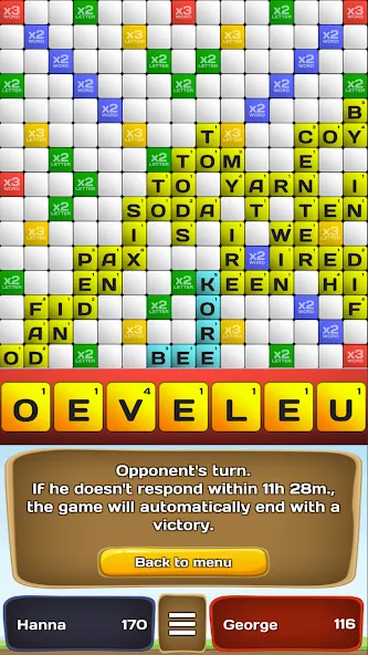 Erudite - words game — взломанная версия, Безлимитные подсказки и открыты уровни — скриншот 1 Erudite - words game — взломанная версия, Безлимитные подсказки и открыты уровни — скриншот 1