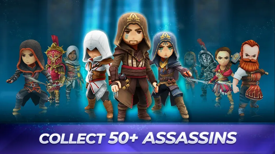 Скачать Assassin’s Creed Rebellion мод — Безлимитные деньги и ресурсы — скриншот 1