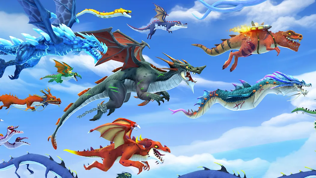 Скачать Hungry Dragon бесплатно — Безлимитные деньги и усиленный дракон — скриншот 3 Скачать Hungry Dragon бесплатно — Безлимитные деньги и усиленный дракон — скриншот 3