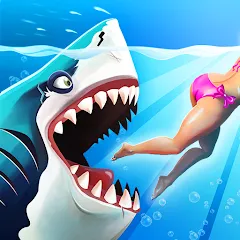 Hungry Shark World взлом на Андроид — Безлимитные монеты и бриллианты