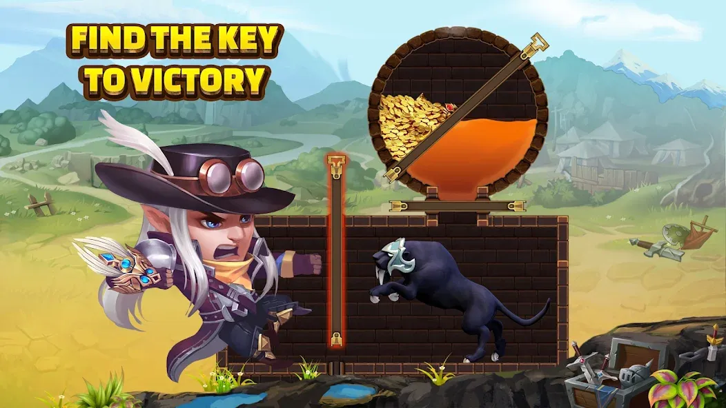 Heroes Charge HD бесплатно на Андроид — мод: Безлимитные ресурсы и усиленные герои — скриншот 1 Heroes Charge HD бесплатно на Андроид — мод: Безлимитные ресурсы и усиленные герои — скриншот 1