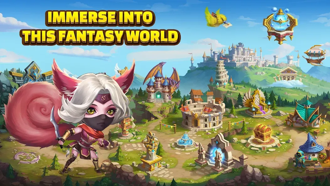 Heroes Charge HD бесплатно на Андроид — мод: Безлимитные ресурсы и усиленные герои — скриншот 2 Heroes Charge HD бесплатно на Андроид — мод: Безлимитные ресурсы и усиленные герои — скриншот 2