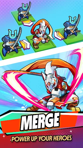 Paper Heroes™️ на телефон — скачать мод: Много денег и усиленные герои — скриншот 1 Paper Heroes™️ на телефон — скачать мод: Много денег и усиленные герои — скриншот 1