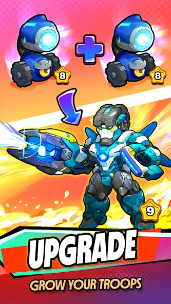 Paper Heroes™️ на телефон — скачать мод: Много денег и усиленные герои — скриншот 2 Paper Heroes™️ на телефон — скачать мод: Много денег и усиленные герои — скриншот 2