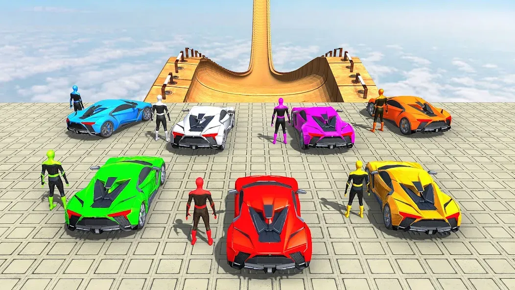 Скачать Mega Ramp Car Games Car Stunts последней версии — Безлимитные деньги и все машины — скриншот 1 Скачать Mega Ramp Car Games Car Stunts последней версии — Безлимитные деньги и все машины — скриншот 1