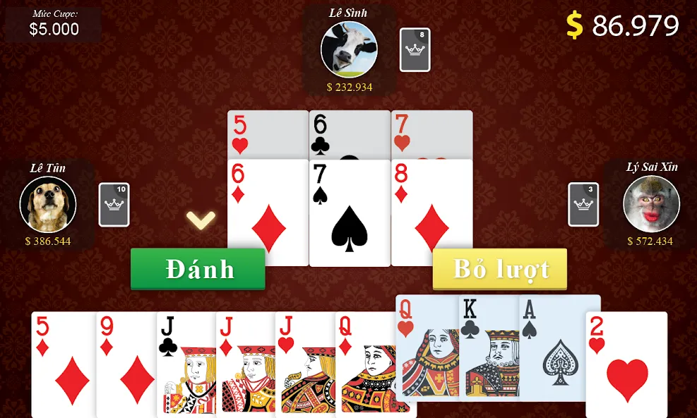 Sam Loc MOD APK скачать на Андроид — Много денег и открыты уровни — скриншот 3 Sam Loc MOD APK скачать на Андроид — Много денег и открыты уровни — скриншот 3
