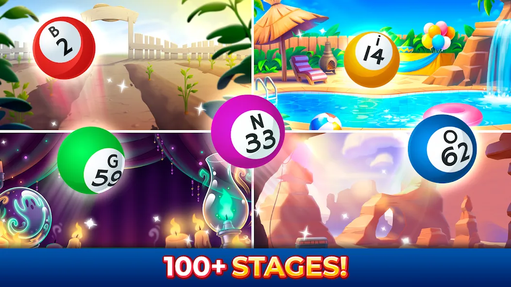 Bingo Pop: Play Live Online MOD APK скачать на Андроид — Безлимитные бустеры и монеты — скриншот 2