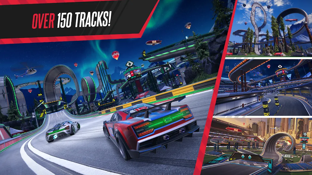 Hot Lap League: Racing Mania! на телефон — скачать мод: Безлимитные деньги и все машины открыты — скриншот 1 Hot Lap League: Racing Mania! на телефон — скачать мод: Безлимитные деньги и все машины открыты — скриншот 1