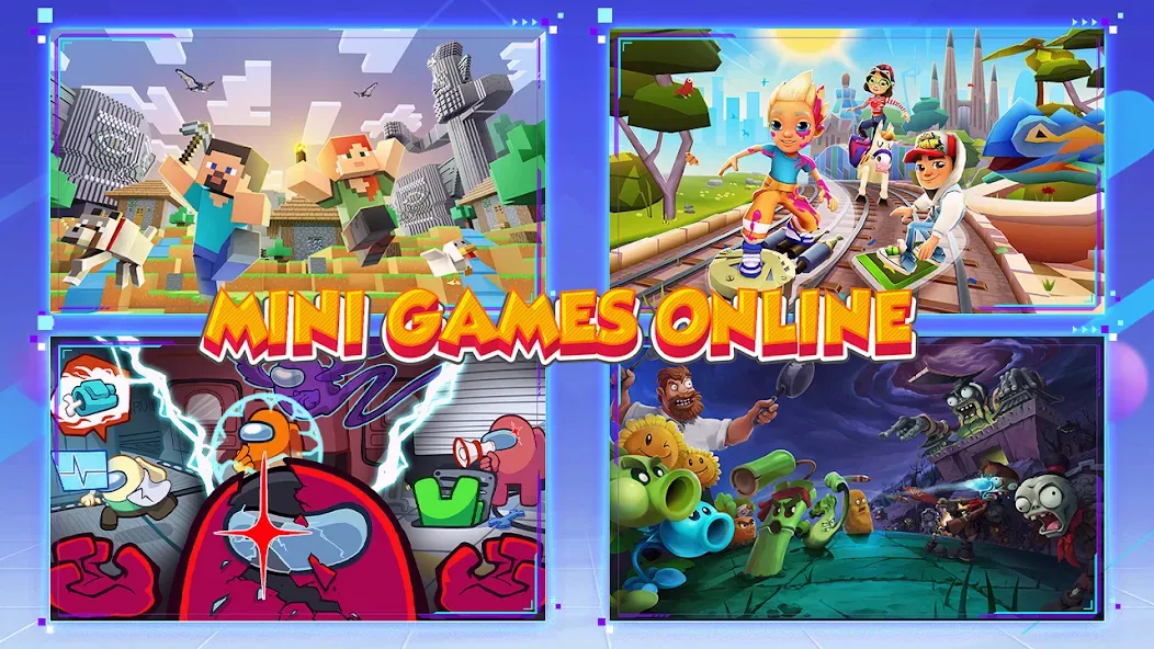 Mini Games Online — последняя версия с модом (Без рекламы, открыты все мини-игры) — скриншот 2