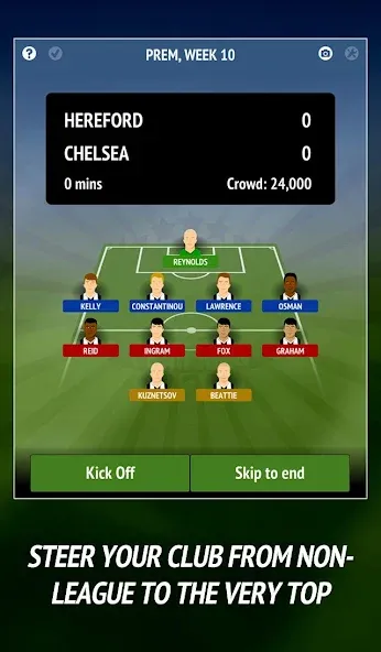 Мод Football Chairman (Soccer] — Безлимитные деньги и премиум, скачать APK — скриншот 2