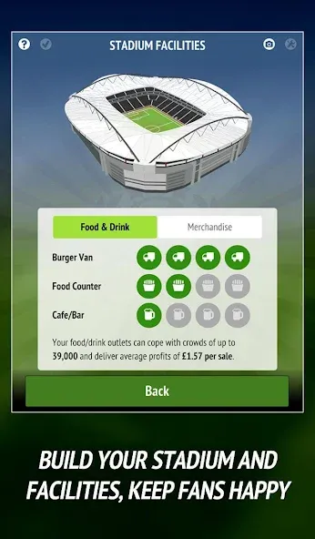 Мод Football Chairman (Soccer] — Безлимитные деньги и премиум, скачать APK — скриншот 3
