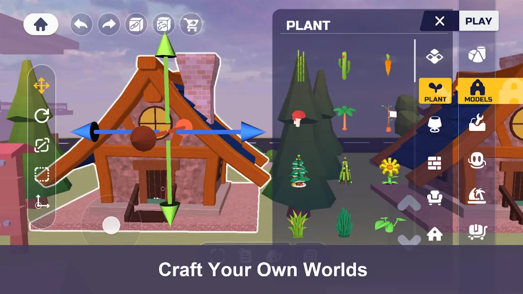 Скачать взлом Uni - Craft your world — Крафт без ограничений и ресурсов — скриншот 1 Скачать взлом Uni - Craft your world — Крафт без ограничений и ресурсов — скриншот 1