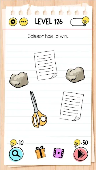 Brain Test: Tricky Puzzles — Без рекламы и все уровни открыты, скачать мод APK — скриншот 3 Brain Test: Tricky Puzzles — Без рекламы и все уровни открыты, скачать мод APK — скриншот 3