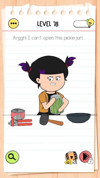 Скачать Brain Test 4: Tricky Friends Mod APK — Безлимитные подсказки и жизни — скриншот 1 Скачать Brain Test 4: Tricky Friends Mod APK — Безлимитные подсказки и жизни — скриншот 1
