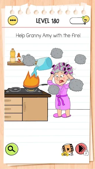 Скачать Brain Test 4: Tricky Friends Mod APK — Безлимитные подсказки и жизни — скриншот 4 Скачать Brain Test 4: Tricky Friends Mod APK — Безлимитные подсказки и жизни — скриншот 4