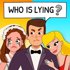 Who is? Brain Teaser & Riddles мод на Андроид: Открыты все уровни и подсказки