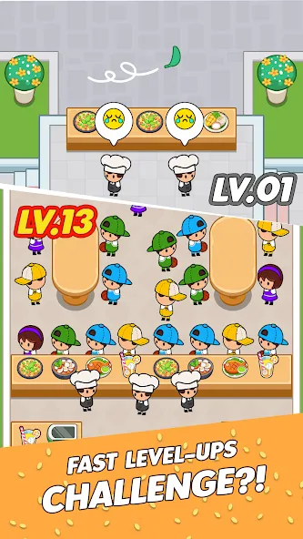 Food Fever: Restaurant Tycoon взлом APK — Безлимитные деньги и алмазы — скриншот 1 Food Fever: Restaurant Tycoon взлом APK — Безлимитные деньги и алмазы — скриншот 1