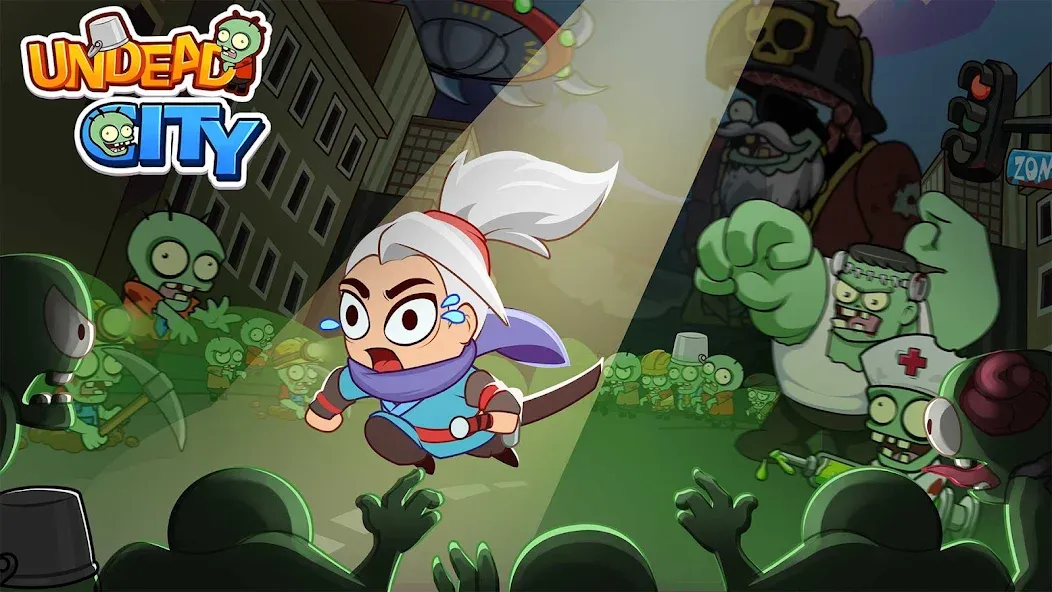 Undead City: Zombie Survivor — Безлимитные патроны и усиленный урон, скачать мод APK — скриншот 1 Undead City: Zombie Survivor — Безлимитные патроны и усиленный урон, скачать мод APK — скриншот 1