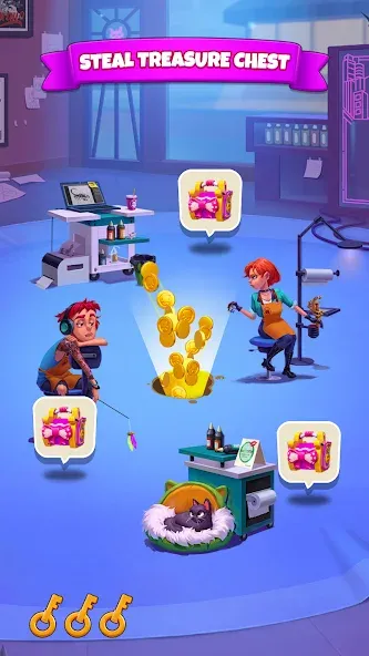 Crazy Coin - Go Master взломанный APK — Безлимитные монеты и всё открыто — скриншот 2