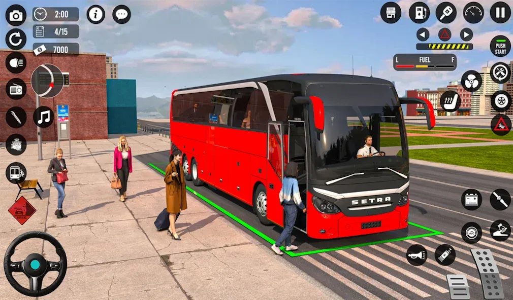Скачать Bus Simulator 3D: Bus Games последней версии — Безлимитные деньги и топливо — скриншот 4 Скачать Bus Simulator 3D: Bus Games последней версии — Безлимитные деньги и топливо — скриншот 4
