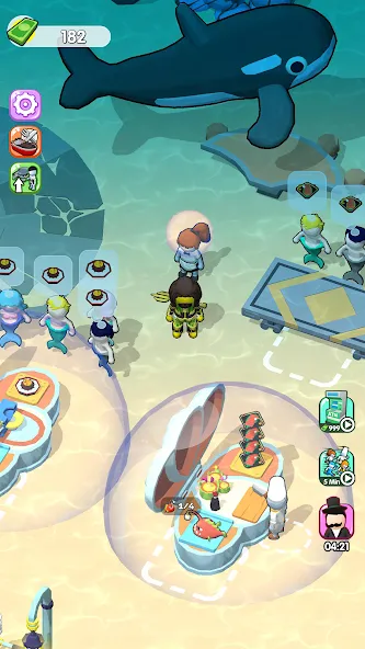 Sea Restaurant - Travel Tycoon на телефон — скачать мод: Безлимитные деньги и ресурсы — скриншот 2 Sea Restaurant - Travel Tycoon на телефон — скачать мод: Безлимитные деньги и ресурсы — скриншот 2