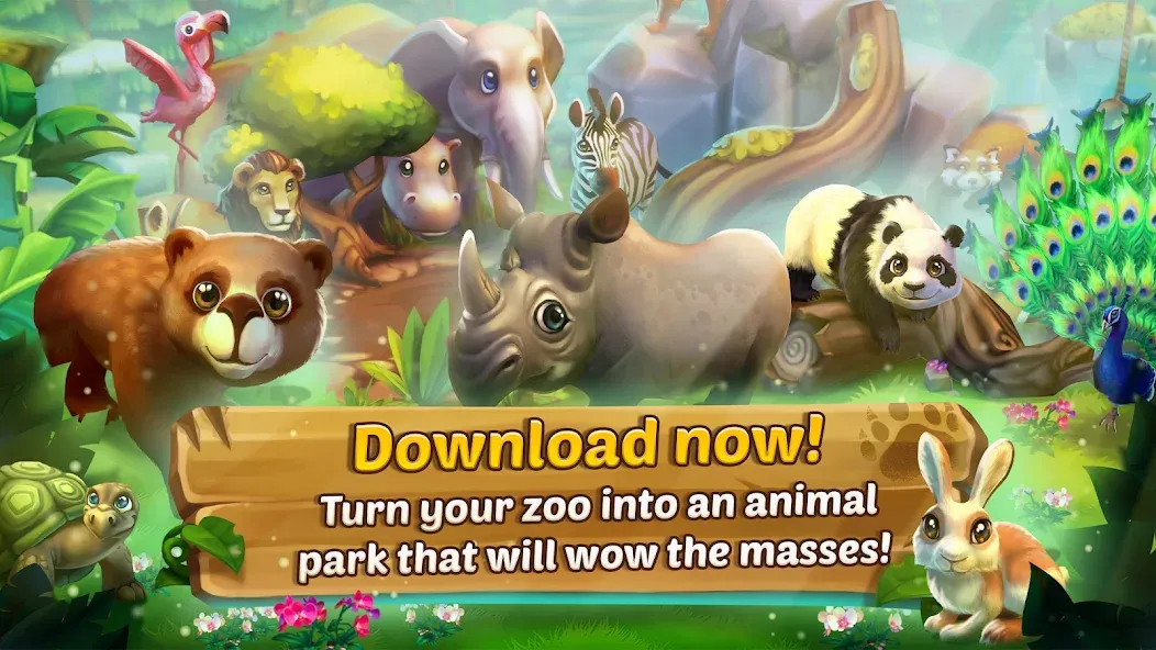 Zoo 2: Animal Park взломанный APK — Безлимитные монеты и ресурсы — скриншот 4 Zoo 2: Animal Park взломанный APK — Безлимитные монеты и ресурсы — скриншот 4