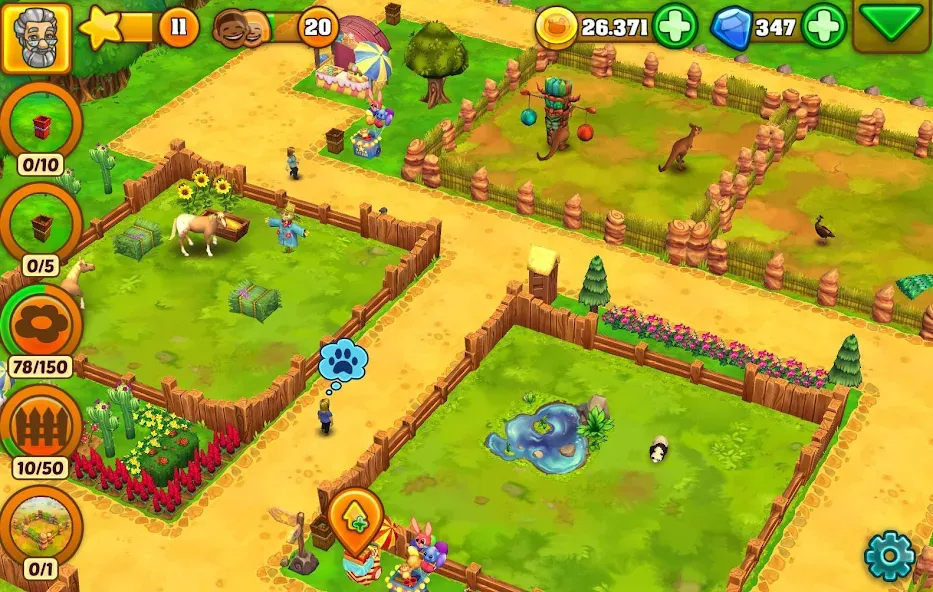 Zoo 2: Animal Park взломанный APK — Безлимитные монеты и ресурсы — скриншот 5 Zoo 2: Animal Park взломанный APK — Безлимитные монеты и ресурсы — скриншот 5