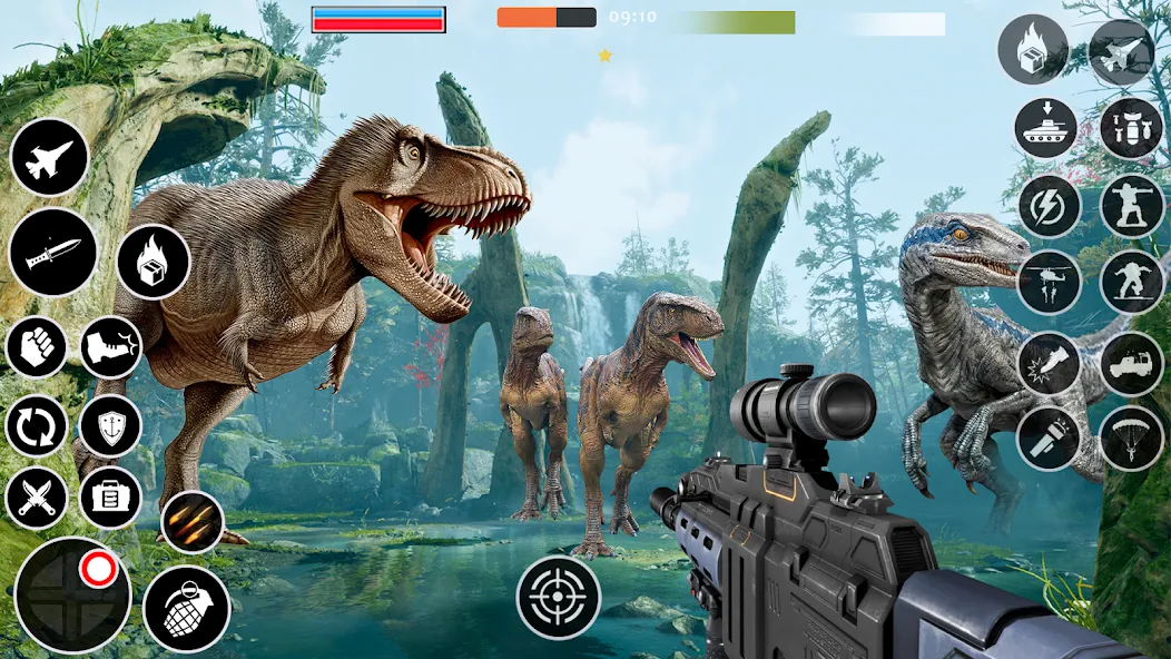 Скачать Wild Dino Hunting: Zoo Hunter — Безлимитные деньги и всё оружие — скриншот 4