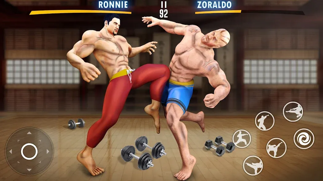 Kung Fu Heros: Fighting Game взлом APK — Безлимитные монеты и усиленные герои — скриншот 3 Kung Fu Heros: Fighting Game взлом APK — Безлимитные монеты и усиленные герои — скриншот 3