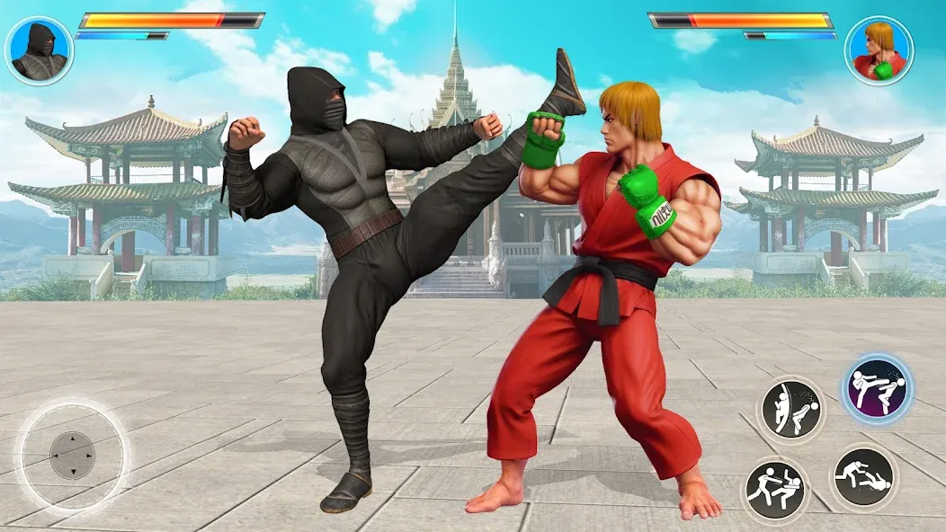 Kung Fu Heros: Fighting Game взлом APK — Безлимитные монеты и усиленные герои — скриншот 4 Kung Fu Heros: Fighting Game взлом APK — Безлимитные монеты и усиленные герои — скриншот 4